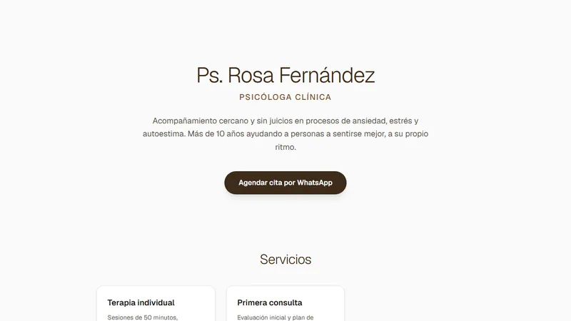 Diseño Minimal Elegante