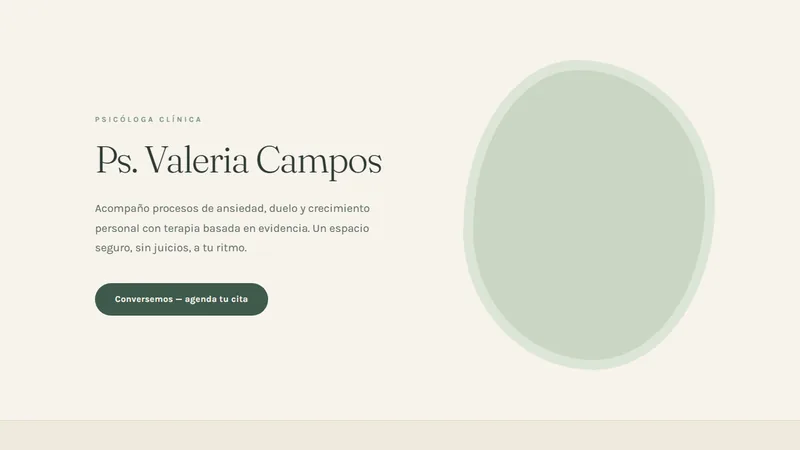Diseño Mental Health Calm