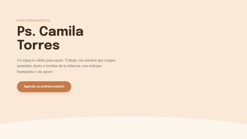 Diseño Terapia Cálida
